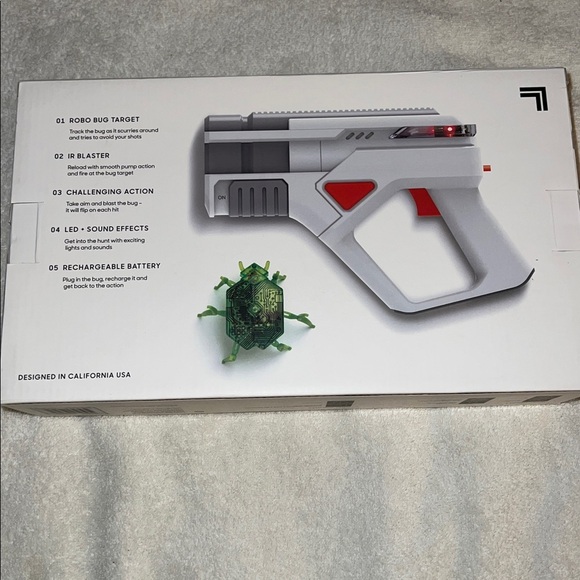 Sharper Image Laser Bug Hunt Set - White and Gray - Picture 2 of 3